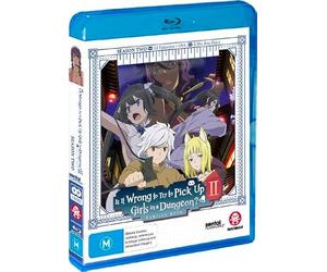 DanMachi - La Légende des Familias / Is It Wrong to Try to Pick Up Girls in a Dungeon? (Season 2) ( Dungeon ni Deai wo Motomeru no wa Machig [ Origine Australien, Sans Langue Francaise ] (Blu-Ray