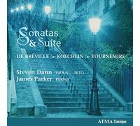 Dann, Steven - De Bréville-Tournemire-Koechlin : Sonatas & Suite [Import]