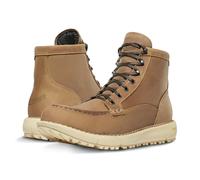 Danner Logger 917 Bottes de travail imperméables à bout mocassin pour homme - Cuir nubuck avec Gore-Tex respirant, semelle intermédiaire Vibram SPE et semelle extérieure 917 Traction, Marron os, 41.5