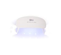 DANNI & TONI Lampe à ongles UV LED 6 W 60 S avec minuteur pour vernis à ongles gel