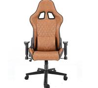 DANNMPX Chaise de Bureau Chaise De Bureau Jeu À Dossier Haut D'ordinateur Course Pivotante avec Accoudoirs Rabattables Et Hauteur Réglable pour Domicile(B)