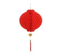 DANNMPX Lampions Papier 15 Lanternes Décoratives en Plastique for Le Nouvel an Chinois, Idéales for Les Fêtes Et Mariages Décoration(25cm)