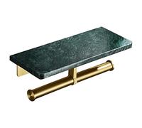 DANNMPX Papier Toilette Titulaire de Papier Toilette Titulaires Toilettes murales avec Double Rouleau, Support Tissu étagère for la Cuisine et Salle Bain Support Salle Bain