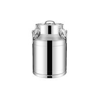 DANNMPX Pot A Lait Baril De Lait Fermenteurs De Bière Bidon De Lait en Acier Inoxydable Réservoir Scellé Conteneur De Stockage De Baril D'huile Liquide Stockage
