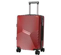 DANNMPX Suitcase Le Bagage Portatif De Cadre en Aluminium De Valises avec des Roues De Fileur Portent Le Bagage Valise De Voyage(A,24 in)