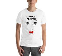 Danny Brown T-Shirt Short Sleeve Animal Shirt Mens Graphic T-Shirts White S