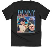 Danny Devito Homage T-Shirt Tee Funny Movie Film Icon Retro 90'S Vintage Tribute Black M