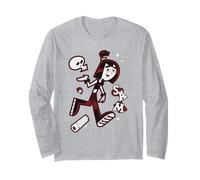 Danny Phantom Sam Sticker Collage Cartoon Manche Longue