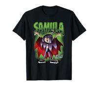 Danny Phantom Samula Vampire Cape Pose Cartoon T-Shirt