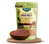 Danodia Organic Indian Finger Millet/Ragi (2lbs | 950g | 35oz) | Gluten-Free Unpolished Red Millet, Hulled, Whole Grain Superfood (Scan QR For New Recipes)
