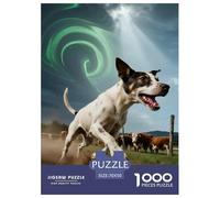 Danois-Suédois Farmdog1000 Pièces PuzzleChien Contes Magiques, Adultes/Enfants, Puzzle Qualité Supérieure, Fantaisie, Activités Familiales 70x50cm/1000pcs