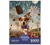Danois-Suédois FarmdogPuzzle 1000 Pièces Chien Contes Magiques, Adultes/Enfants, Puzzle Qualité Supérieure, Fantaisie, Activités Familiales 70x50cm/1000pcs
