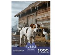 Danois-Suédois FarmdogPuzzle Adulte 1000 PiècesChien Contes Magiques, Adultes/Enfants, Illustration Originale, Puzzle Qualité Supérieure, Détente 70x50cm/1000pcs