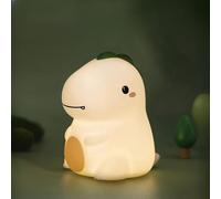 Danolt Veilleuse dinosaure en silicone, vert, décoration, dessus de table