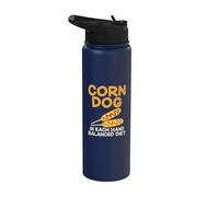 Dans chaque main équilibrée pour chien de maïs Stainless Steel Insulated Water Bottle