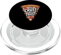 dans Crust, Nous Faisons Confiance à Funny Pizza Enthusiast PopSockets PopGrip pour MagSafe