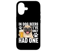 dans Dog Beers, Je n'ai mangé qu'un Seul Carlin Amusant Coque pour iPhone 17