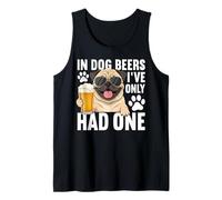 dans Dog Beers, Je n'ai mangé qu'un Seul Carlin Amusant Débardeur