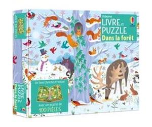 Dans la forêt - Coffret Livre et puzzle - Dès 5 ans Gareth Lucas (Illustration)