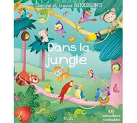 Dans la jungle - Cherche et trouve autocollants