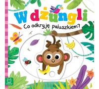 Dans la jungle Qu'est-ce que je découvre avec mon doigt ? Gra¿yna Wasilewicz (Buch auf Polnisch)