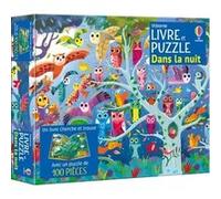 Dans la nuit – Coffret livre & puzzle 100 pièces – Dès 5 ans – Usborne