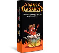 Dans la Sauce - Jeu Apéro Action ou Vérité - 3+ joueurs dès 18 ans | Défis et confessions qui partent en vrille entre adultes - 300 cartes, 20-60 min, à l'apéro - anniversaire & EVG/EVJF