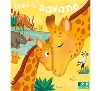 Dans la savane - Pop up - JM Claude - Piccolia - cartonné - Document jeunesse