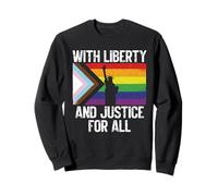dans Le Cadre du Mois de la liberté et de la Justice pour Tous, la fierté LGBTQ, Trans et Gay Sweatshirt