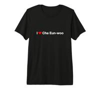 dans Le cœur, Cha Eun-woo T-Shirt Haut de Gamme