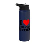 DANS LE CŒUR, TIGEZ DE VIEUX MORCEAUX Stainless Steel Insulated Water Bottle
