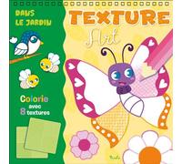 Dans le jardin - Texture art - - Sandrine Lamour - Piccolia - Jeux livres objets