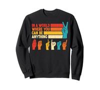 dans Le Monde où Tout Peut être Gentil, langage des Signes Sweatshirt