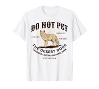 dans Le Parc National des grottes de Carlsbad, ne caressez Pas Les Chiens du désert T-Shirt