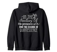 dans Le Sanctuaire de Sa Présence, Nous Trouvons l'Essence Sweat à Capuche