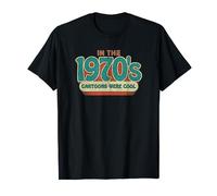 Dans les années 1970, les dessins animés étaient cool style psychédélique groovy T-Shirt