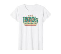 dans Les années 1970, Les Dessins animés étaient Cool Style psychédélique Groovy T-Shirt, Femme, Blanc, XXL