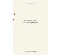 Dans les bras de l'improbable - Lili Cote - Passage Les Eds Du - broché - Poésie