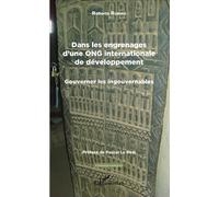 Dans les engrenages d'une ONG internationale de développement Gouverner les ingouvernables - Roberta Rubino - L'harmattan - broché - Etude