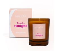 Dans les nuages bougie parfumée coton thé blanc 180 g terre d'Oc