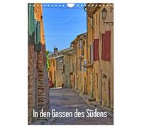 Dans les ruelles du sud, Version française (Calendrier mural 2026 DIN A4 portrait), Calendrier CALVENDO mensuel
