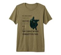 dans Les Temps Anciens, Les Chats étaient vénérés comme des Dieux T-Shirt Haut de Gamme