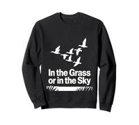 dans l'herbe ou Le Ciel Canard Chasse Scène d'extérieur Sweatshirt