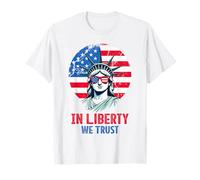Dans Liberty, nous faisons confiance à A Tribute to Freedom and American Values T-Shirt