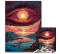 dans l'œil du dragonPuzzles 1000 pièces pour adultesPuzzles Difficiles pour adultesDécoration intérieureEntraînement cérébralCadeaux de vacances1000 pièces (75 x 50 cm)