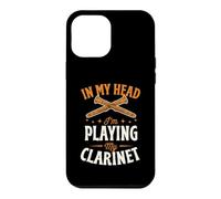 dans ma tête, Je Joue de la Clarinette Coque pour iPhone 12 Pro Max