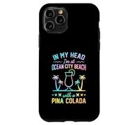dans ma tête, Je suis à Ocean City Beach avec Une Pina Colada Coque pour iPhone 11 Pro