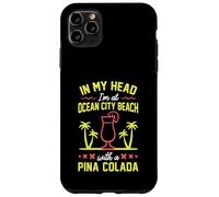 dans ma tête, Je suis à Ocean City Beach avec Une Pina Colada Coque pour iPhone 11 Pro Max