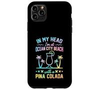 dans ma tête, Je suis à Ocean City Beach avec Une Pina Colada Coque pour iPhone 11 Pro Max