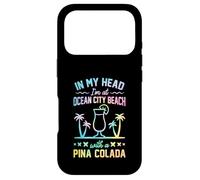 dans ma tête, Je suis à Ocean City Beach avec Une Pina Colada Coque pour iPhone 17 Pro